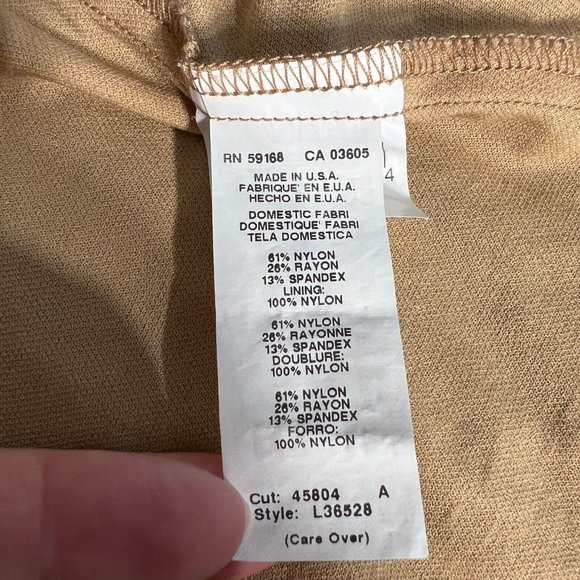 Karen Kane Dress Womens Medium Black Illusion Lace‎ A-Line Mini Cocktail Party - Picture 8 of 14